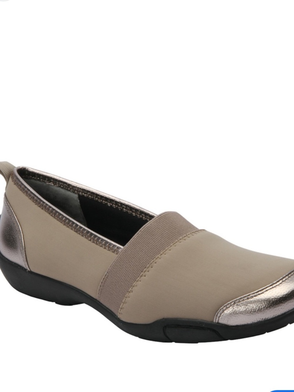 Ros Hommerson Carol Pewter Slip-On Casual Shoes Women’s Size 7.5 $200